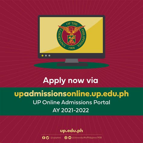 UP launches online portal for first-year applicants for AY 2021-2022