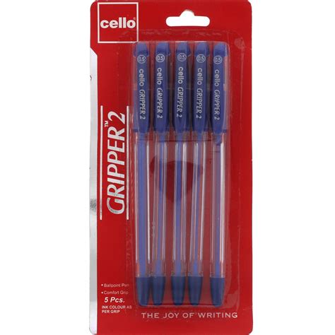 Cello Pen Gripper 2 Blue 5's price in Saudi Arabia | LuLu Saudi Arabia | supermarket kanbkam