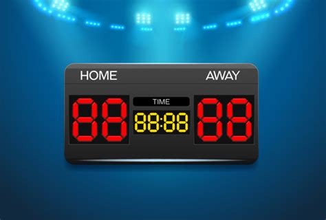 Basketball Scoreboard Template