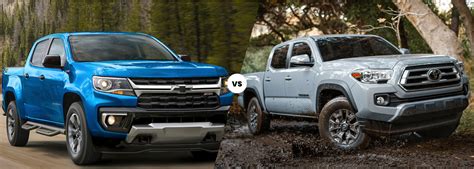 2021 Chevy Colorado vs. Toyota Tacoma | Mtn. View Chevrolet