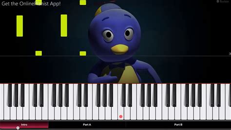 The Backyardigans - Theme Song - Piano Tutorial / Piano Cover Acordes ...