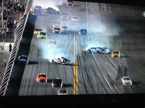 2014 Daytona 500 crashes... | Car crash, Fast cars, Daytona 500