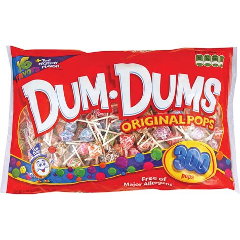 Dum-Dum Original Pops, 51 Oz., 300 Count - Walmart.com - Walmart.com