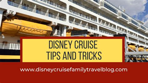 Disney Cruise Tips and Tricks - The Disney Cruise Family Travel Blog