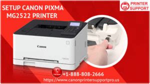 +1-800-462-1427 Setup Canon Pixma MG2522 Printer