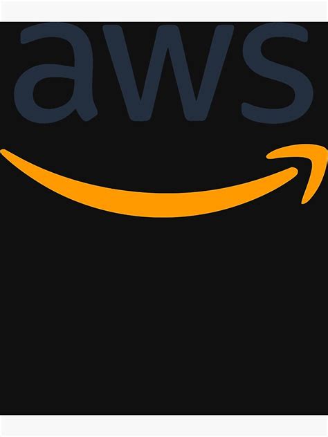 "Aws logo" Poster for Sale by RoccoLarocco59 | Redbubble