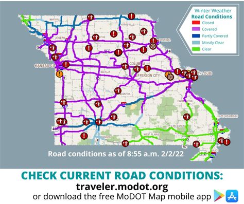 MoDOT on Twitter: "Winter weather is affecting roads in many parts of the state this morning and ...