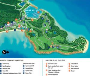 Hamilton Island Map | Hamilton Island Guide | QLD Travel