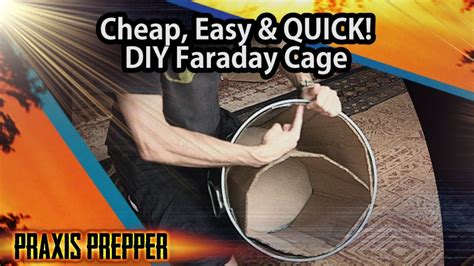 Cheap, Easy and QUICK - DIY Faraday Cage - YouTube