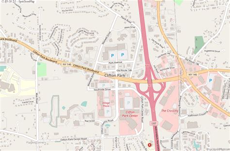 Clifton Park Map United States Latitude & Longitude: Free Maps