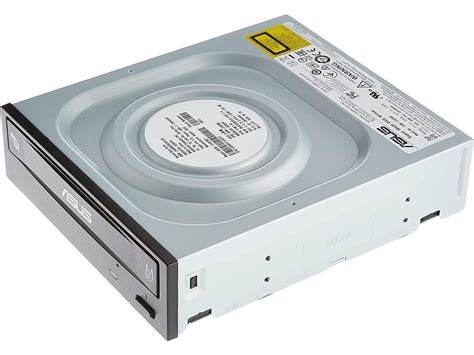 ASUS CD/DVD Burner Black SATA Model DRW-24D5MT (90DD01Y0-B20010 ...