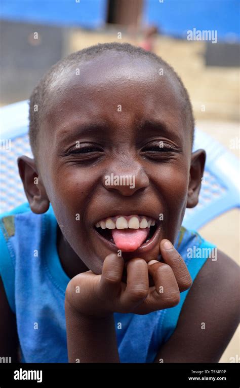 Funny african girl Stock Photo - Alamy