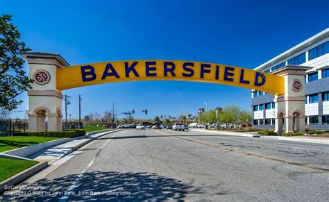 The Bakersfield Sign (or Bakersfield Neon Arch) is one of the most ...