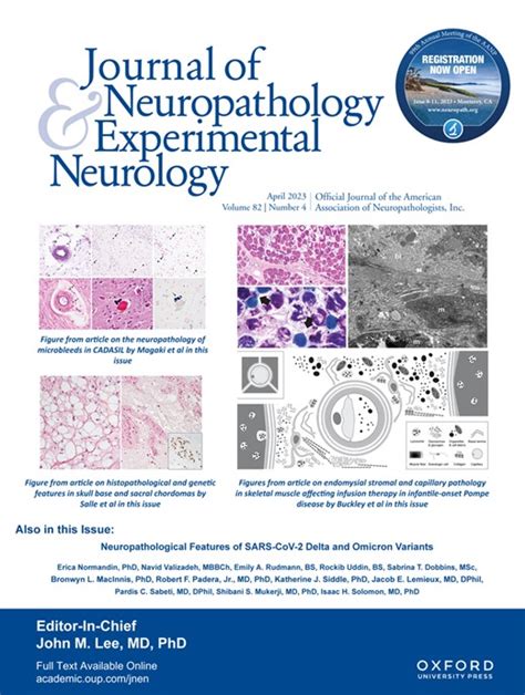 Volume 82 Issue 4 | Journal of Neuropathology & Experimental Neurology | Oxford Academic