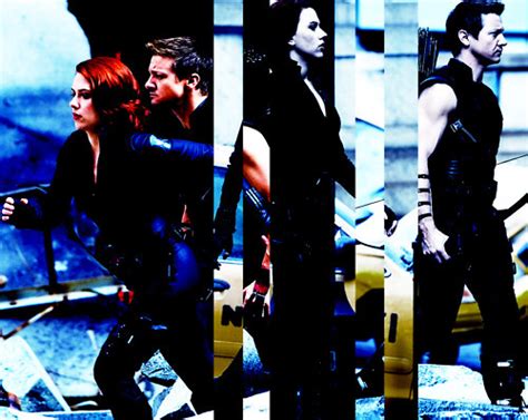 Hawkeye & Black Widow - Hawkeye & Black Widow Fan Art (26143535) - Fanpop