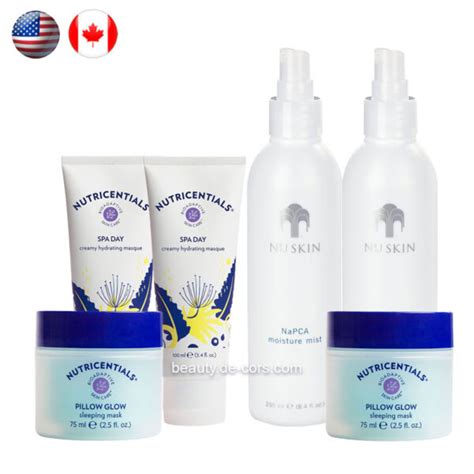 Nu Skin Moisture Mist + Spa Day + Pillow Glow Kit (USA & Canada) | 2022 Promotion Updates Reviews