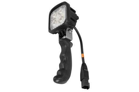 Larson Electronics - 12W Handheld LED Work Light - 950 Lumens - 7 ...