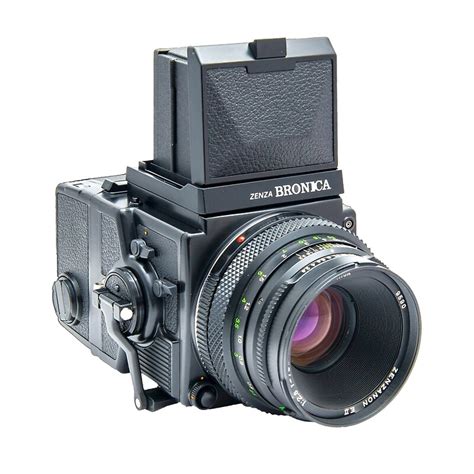 "Zenza Bronica ETRSi Medium Format Film Camera & 75mm Lens Vintage / Retro / Analogue ...