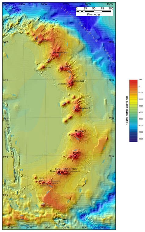 Underwater Antarctic Volcanoes Discovered in the Southern Ocean ...