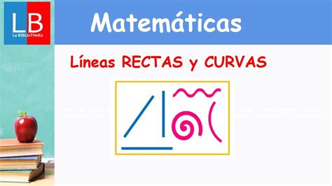 Líneas RECTAS y CURVAS para niños 👩‍🏫 PRIMARIA - YouTube