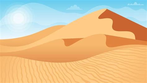 Sand Dunes Vector Art, Icons, and Graphics for Free Download