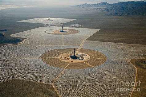 Ivanpah Solar Power Plant Photograph by Jim West - Fine Art America