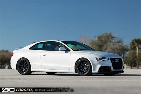 Audi RS5 B8 White BC Forged RS40 Wheel | Wheel Front