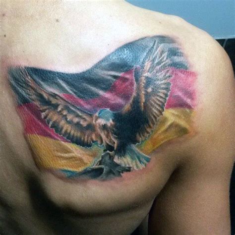 50 German Eagle Tattoo Designs for Men [2024 Guide] | German tattoo ...