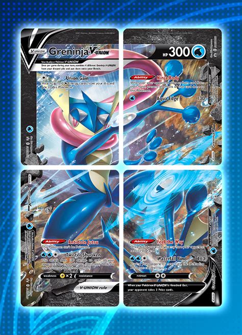 Pokémon TCG: Pokémon V-UNION Special Collection (Mewtwo/Greninja/Zacian ...