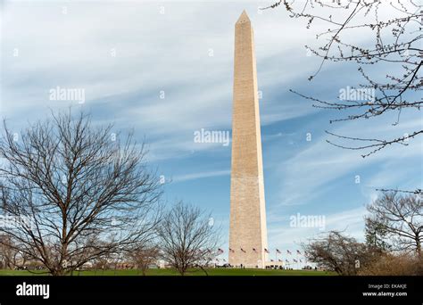 Washington monument (the mall) in Washington D.C Stock Photo - Alamy