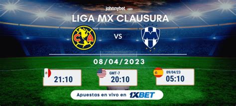 Pronóstico América vs Monterrey - Apuestas Liga MX 08/04/23