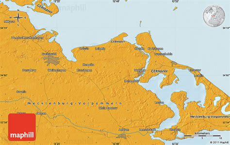 Political Map of Greifswald