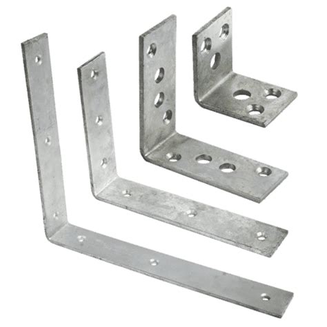 Heavy Duty Angle Brackets - Galvanised - Carinya