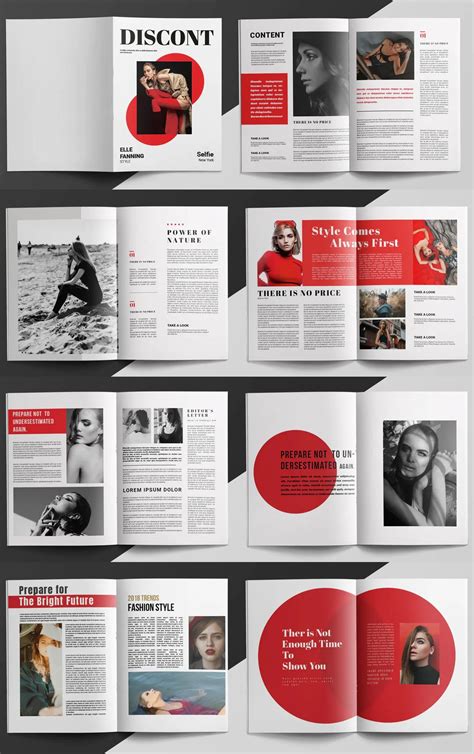 Fashion Magazine Layout InDesign | Book and magazine design, Fashion magazine layout, Page ...