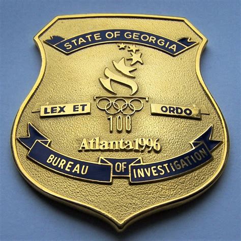 Collectors-Badges Auctions - Georgia State Bureau of Investigation 1996 ...