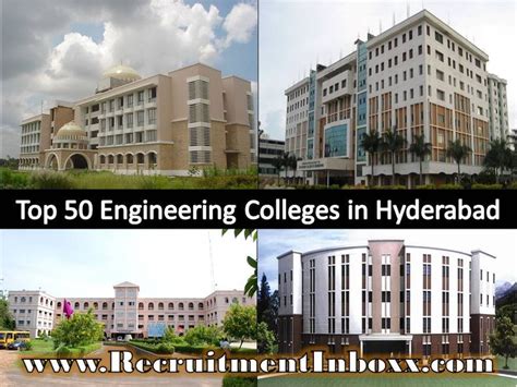 Top 50 Engineering Colleges in Hyderabad | Engineering colleges, Engineering, College