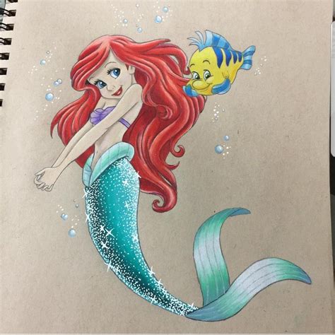 The Little Mermaid Drawing