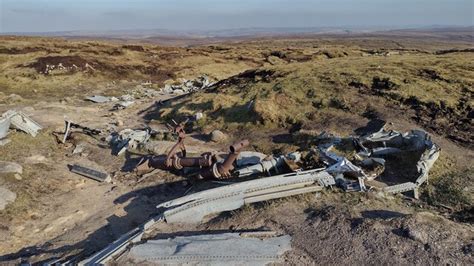 Wreckage of B-29 Superfortress © Shaun Ferguson :: Geograph Britain and Ireland