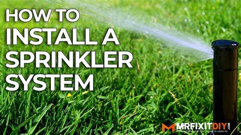 How to Install a Sprinkler System | A DIY Guide | Sprinkler, Sprinkler ...