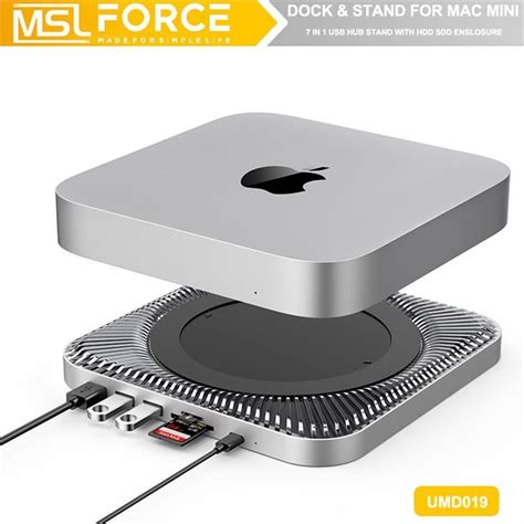 MAC MINI Dock Station With External Storage Disk Factory, Manufacturers ...