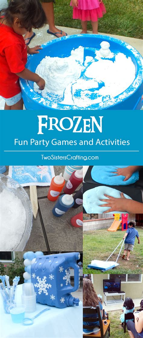 Frozen Party Games and Activities - Two Sisters