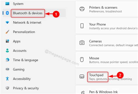 How to Adjust Touchpad Gestures on your Windows 11 PC