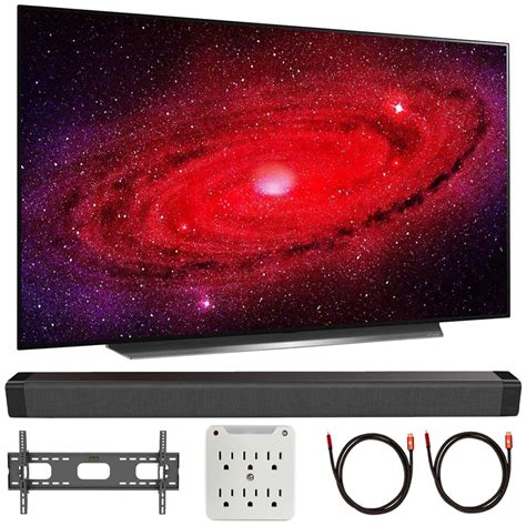 LG OLED55CXPUA 55" CX 4K OLED TV w/ AI ThinQ (2020) with Deco Gear Soundbar Bundle - Walmart.com