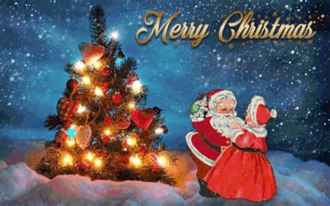 Merry Christmas Animated Gif Love Messages | Best Wishes