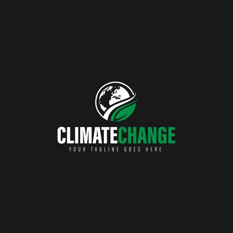 climate change logo vector 21389778 Vector Art at Vecteezy