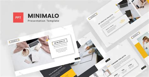 Minimalo — Minimal Portfolio Powerpoint Template