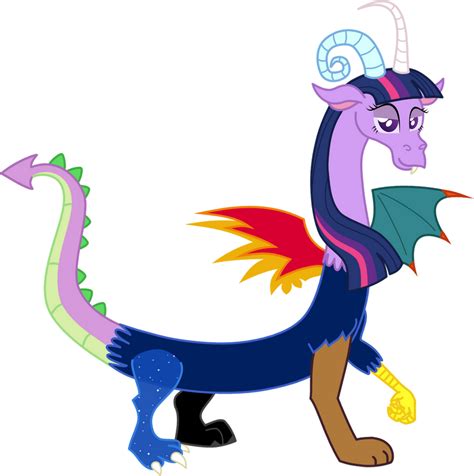 Twilight as a draconequus by zimvader42 on DeviantArt