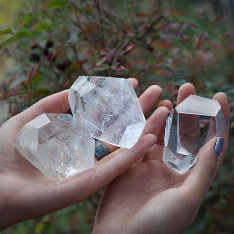 Faceted Clear Quartz Crystals for remarkable amplification