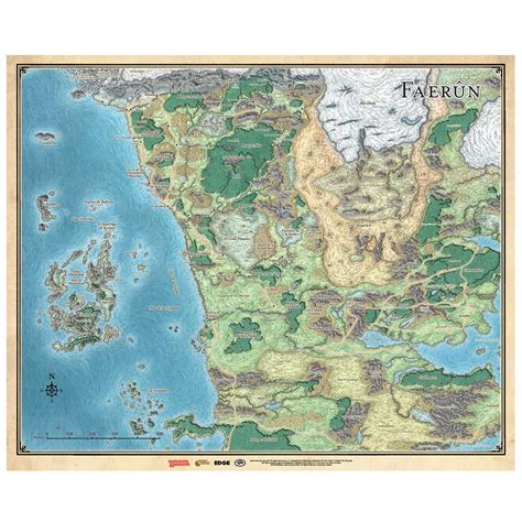 Dungeons & Dragons: Mapa de Faerûn - Asmodee Chile