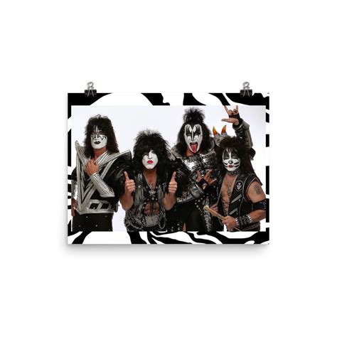 Kiss Band Poster Photo Print Style 1 - Etsy